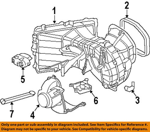 Audi oem 4l1820021a hvac blower motor/blower motor