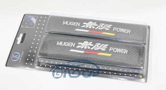 A Pair Mugen Sports carbon fiber Seat belt Cover Shoulder Pad Pads For Honda, US $14.88, image 6