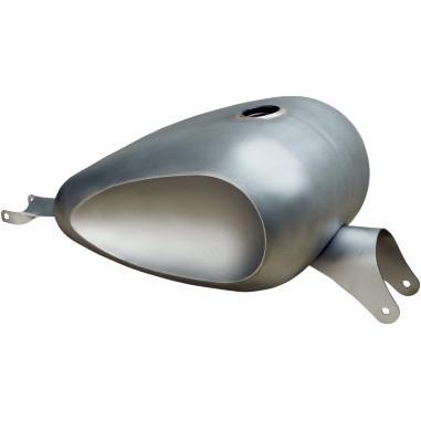 Paughco 816ilcs2 3.5 gallon dished gas tank for sportster 07-13 harley xl w/efi