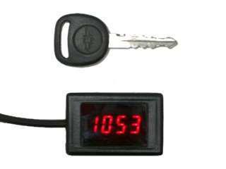 Electric nitrous oxide pressure gauge new! red square nos gauge nitrous psi