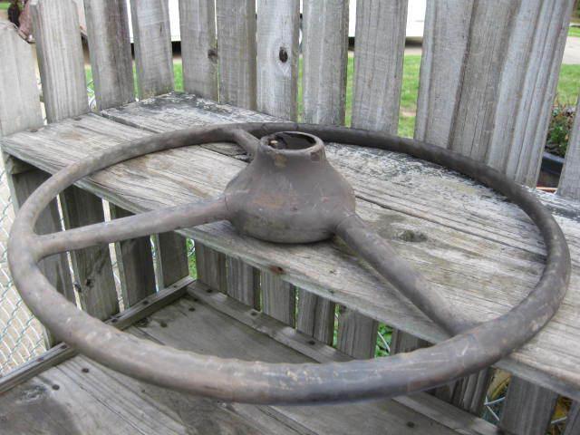 1900's VINTAGE CAR STEERING WHEEL/HOT STREET RAT ROD/TRUCK/18