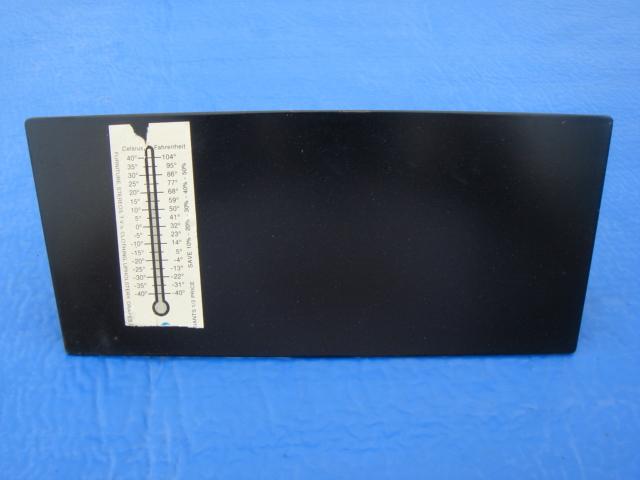 1966-67 pontiac acadian chevy ii nova ss radio delete plate orig gm with hdwr