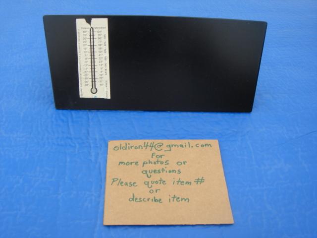 1966-67 Pontiac Acadian Chevy II Nova SS Radio Delete Plate Orig GM with Hdwr, US $124.99, image 2