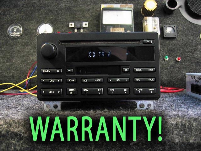 Ford lincoln cd tape player radio 03 04 05 06 aviator navigator 4c5t-18c868-ab