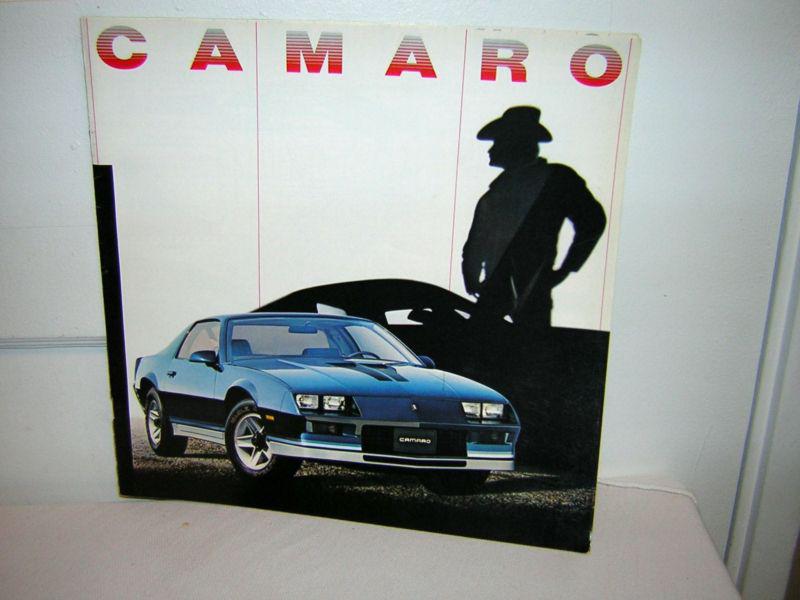 Find **1982 CHEVROLET CAMARO SALES BROCHURE/CATALOG ORIGINAL** in