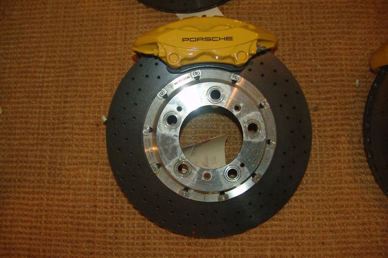 Porsche 997 Turbo Brakes PCCB Carbon Ceramic Caliper & Rotors PCCB, US $9,499.99, image 3