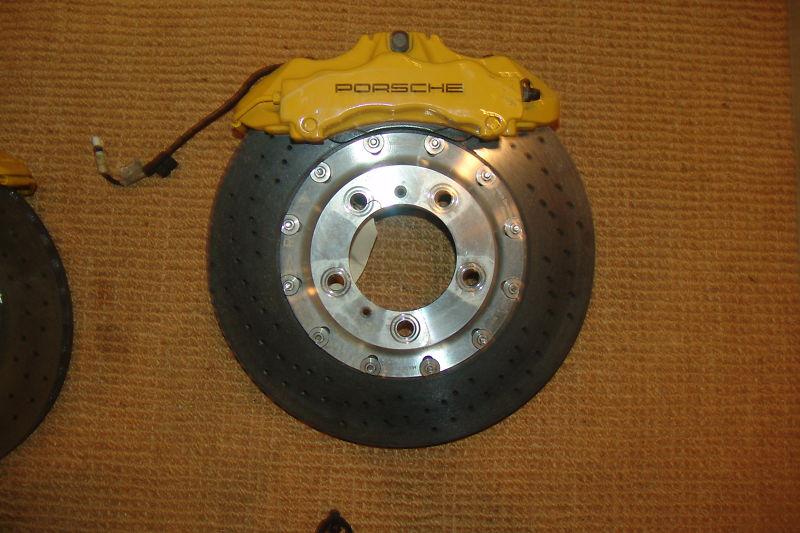 Porsche 997 Turbo Brakes PCCB Carbon Ceramic Caliper & Rotors PCCB, US $9,499.99, image 5