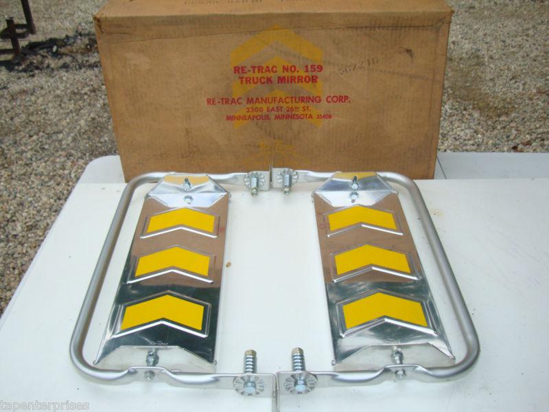  vintage re-trac no. 159 truck mirrors pn 56z216
