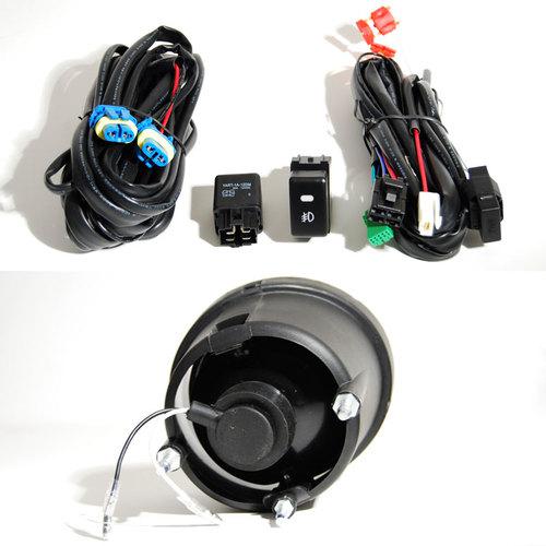 04-13 Titan 04-07 Armada Twin Halo LED Smoked Projector Headlights+LED Fog Light, US $199.99, image 3