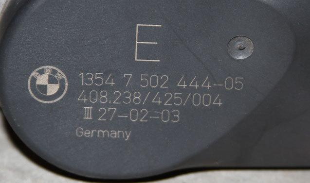 OEM BMW THROTTLE VALVE - USED - BMW PART# 13547502444 - E39 E46 Z3 2.5I, US $75.00, image 4