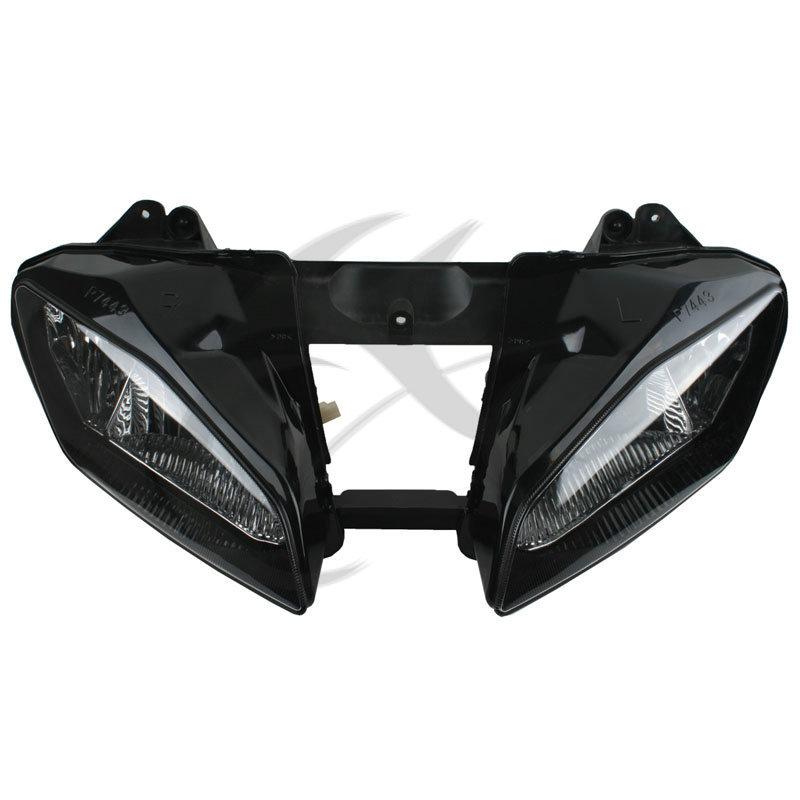 Headlight head light assembly for 2008 2009 2010 yamaha yzf r6 yzfr6 r 6 new