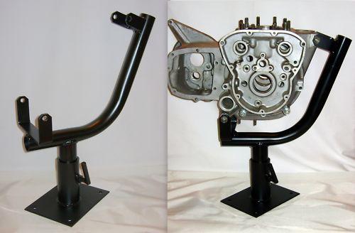Triumph trident  engine rebuild stand  rotates! access both sides of the engine!