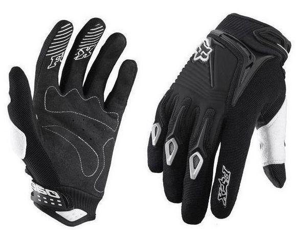  black motocross cycling bmx bike mountain bicycle riding motorcycle gloves m