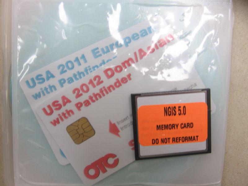 Otc  genisys usa 2012 domestic/asian europeon with 5.0 card bundle kit new!!