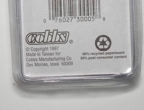 NEW COBBS CHROME ANTI LOCK DOOR KNOBS DIE CAST HEAVY, US $6.99, image 3