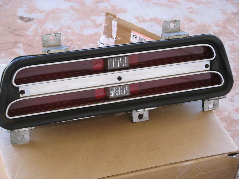 1969 pontiac firebird trans am rear l/h tail light very nice used gm original