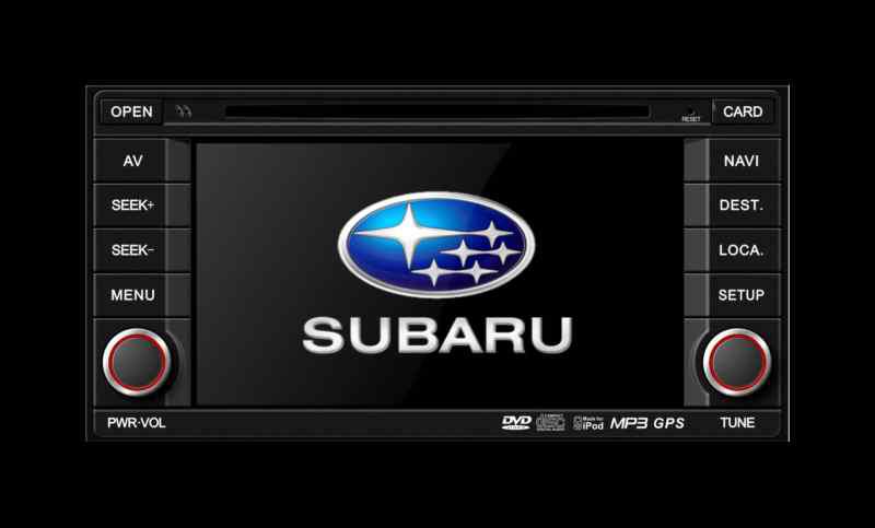 Subaru foreste(2010-11)  flyaudo in-dash gps/dvd/ipod/bt/usb/rd/av/navi/2nd gen 