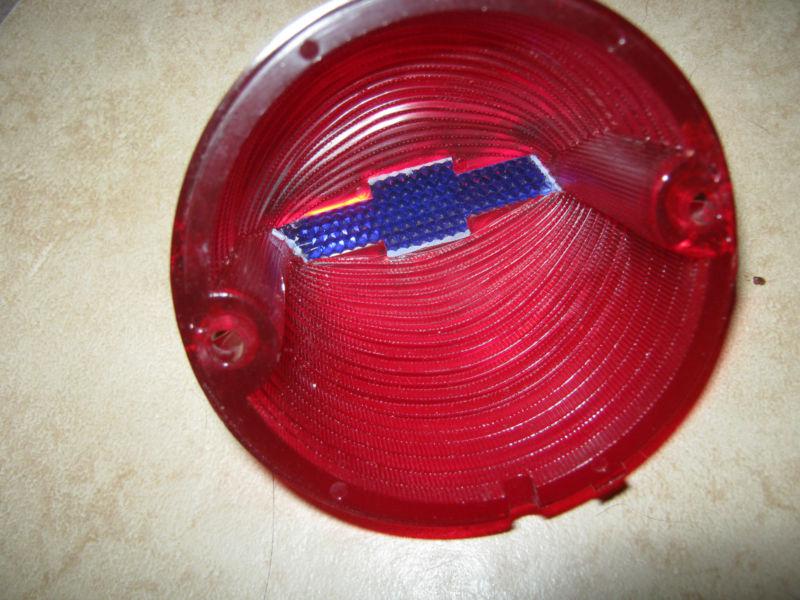 56 BEL AIR BLUE BOWTIE TAIL LIGHT LAMP LENSES, US $15.00, image 5