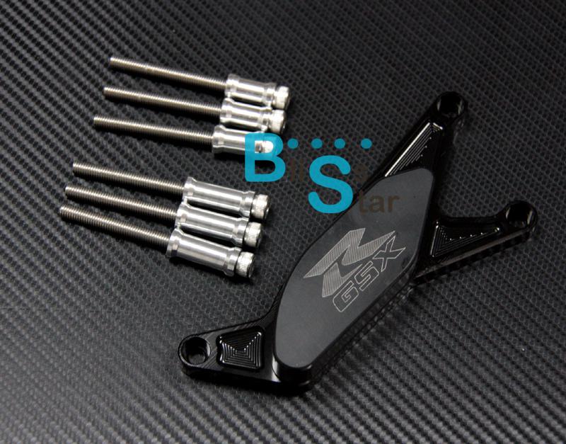 Cnc engine cover crash pad frame protector slider fit suzuki gsxr 600 750 1000