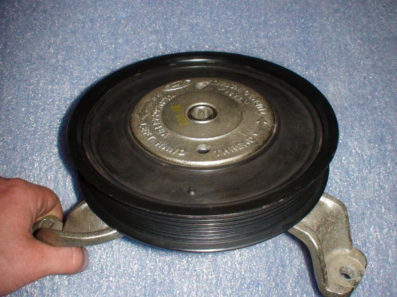 Find 9904 Ford F150 Lightning lower supercharger crank pulley, Eaton swap 5.4SOHC in Coloma