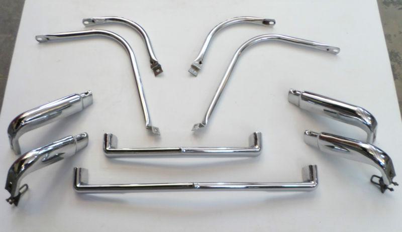 1949 50 51 FORD Bumper Guards Front and Rear NO RESERVE!!! GREAT Driver Quality!, US $225.00, image 2