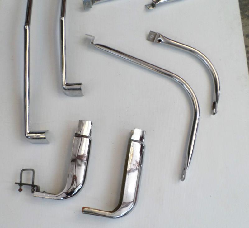 1949 50 51 FORD Bumper Guards Front and Rear NO RESERVE!!! GREAT Driver Quality!, US $225.00, image 4