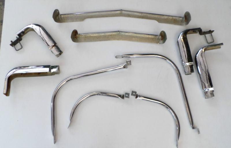 1949 50 51 FORD Bumper Guards Front and Rear NO RESERVE!!! GREAT Driver Quality!, US $225.00, image 5