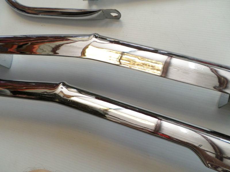 1949 50 51 FORD Bumper Guards Front and Rear NO RESERVE!!! GREAT Driver Quality!, US $225.00, image 8