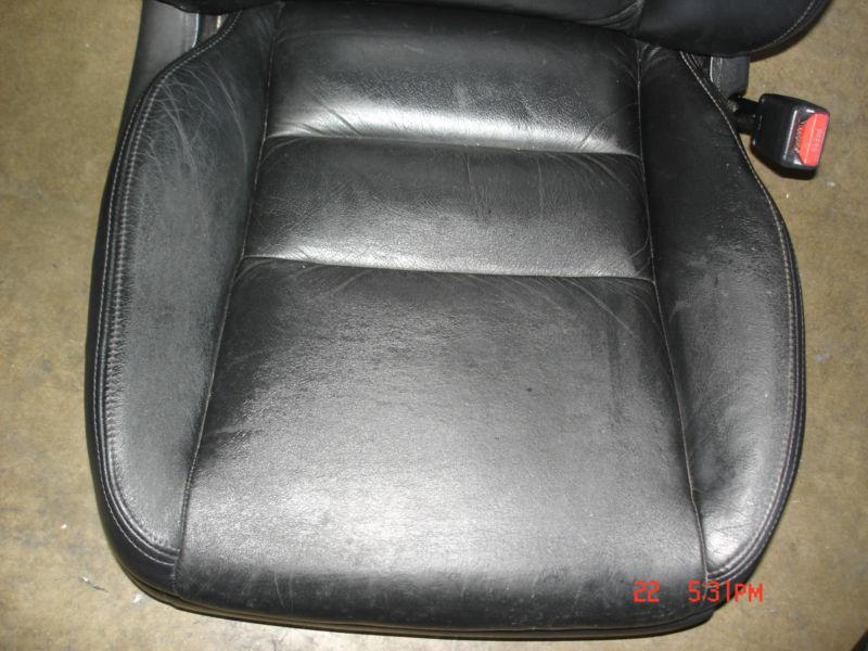 HONDA ACCORD BLACK LEATHER SEATS 4DR 2003 2004 FRONT & REAR, US $799.99, image 5