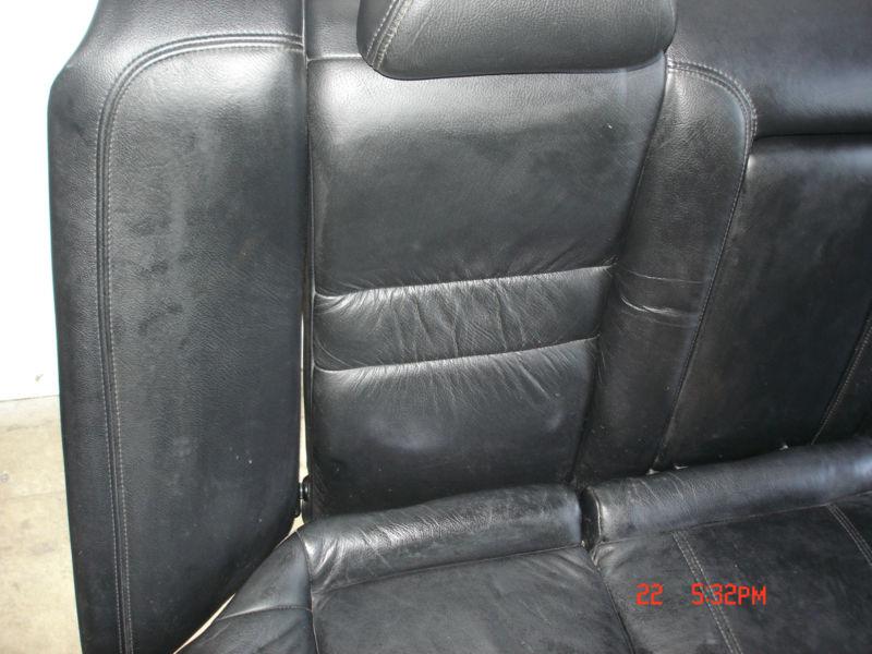 HONDA ACCORD BLACK LEATHER SEATS 4DR 2003 2004 FRONT & REAR, US $799.99, image 10