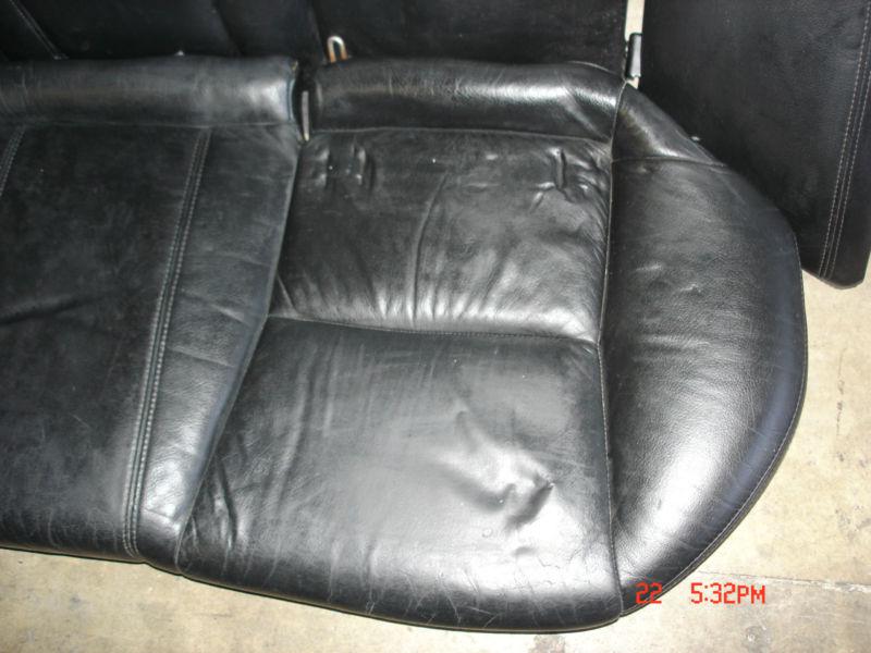 HONDA ACCORD BLACK LEATHER SEATS 4DR 2003 2004 FRONT & REAR, US $799.99, image 11