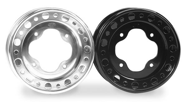 Itp t-9 pro series baja wheel 3+5 offset 4/110 black 10x8 bb1841