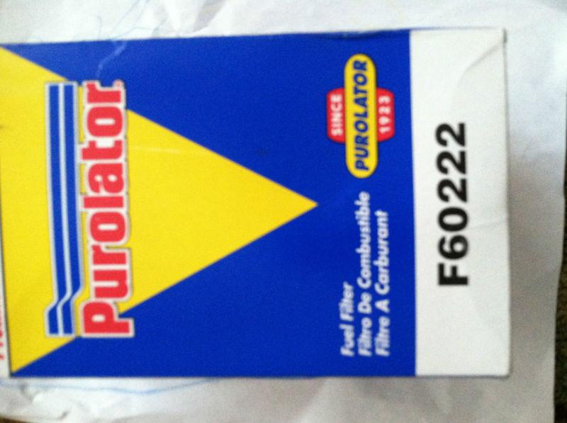Purolator f60222 fuel filter