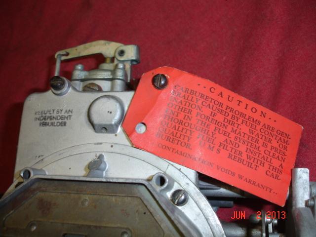 Rebuilt Ford Autolite 2100 2 bbl carburetor 292 Y block 260 59 60 61 62 63 64 , US $199.99, image 2