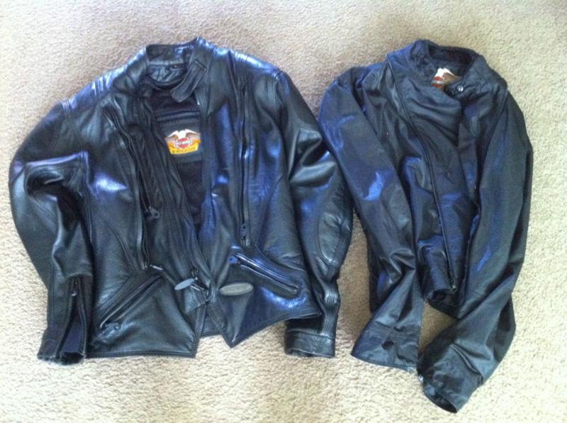 Harley davidson fxrg series 1 leather jacket for women