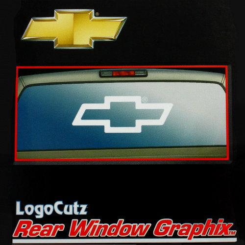 Big chevy bowtie logo vinyl decal emblem sticker for car-truck hood/trunk/window