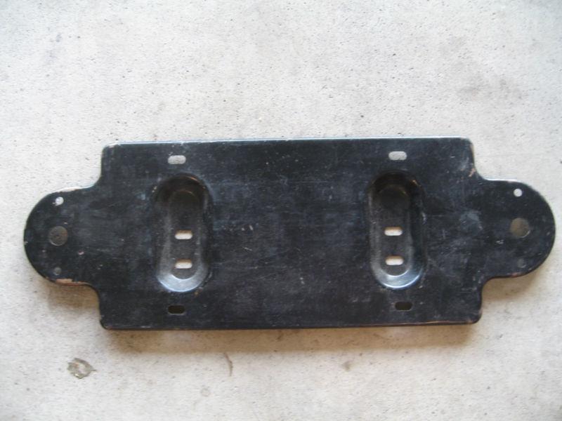 Mgb rear license plate bracket oem