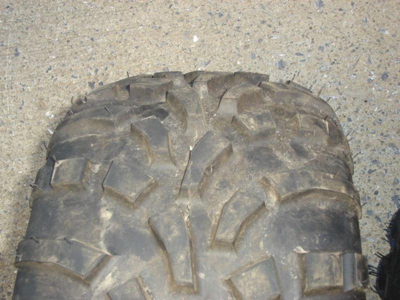 Carlisle at489 25x11.00-12 atv utv tire 4 ply 