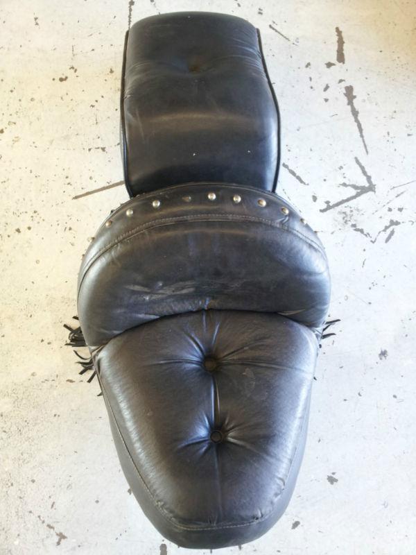 Early softail drag specialty motorcycle seat