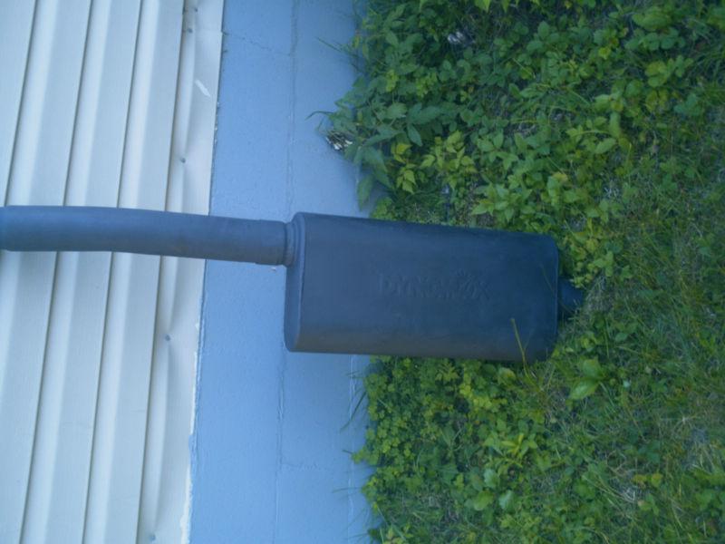 Dynomax ultraflow gmc sierra chevy silverado  3" pipe muffler
