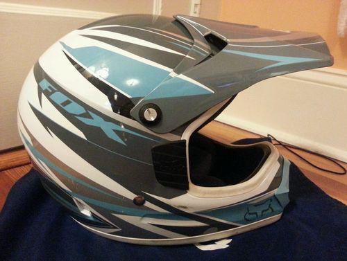 Fox tracer bike/motocross helmet xs 53-54cm