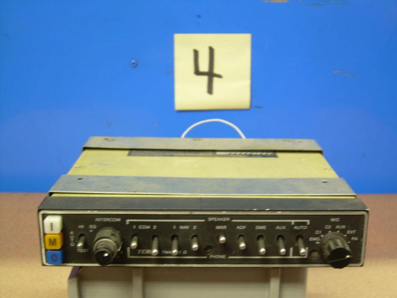 Terra corp. marker beacon audio panel w/ traytma 350d s/n 927