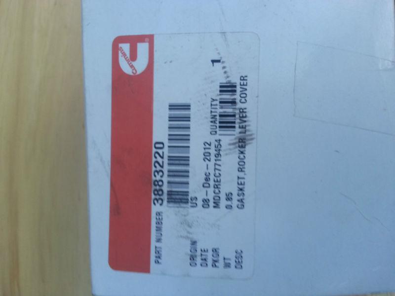 3883220 CUMMINS M11 ROCKER LEVEL COVER GASKET, US $45.00, image 2
