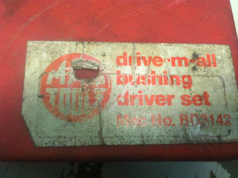 Find MAC Tools BD3142 Bushing Driver Set in Centereach, New York, US, for US 25.00