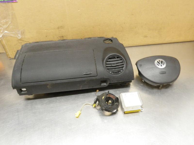 1999 volkswagen beetle air bag set w/ computer 0803180