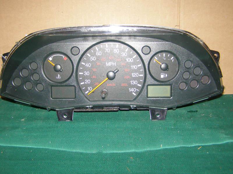 2000 2001 2002 2003 2004 ford focus speedometer cluster   