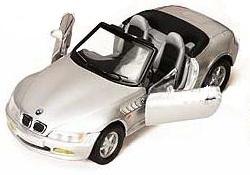 Bmw z3 m roadster 1:28 scale silver diecast model cars 2.2 2.5 3.0 3.2 brand new