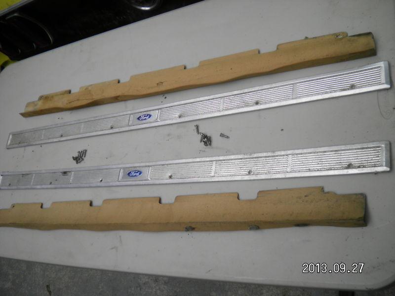 1971 mustang sill plates original nice!! oem 71 72 73