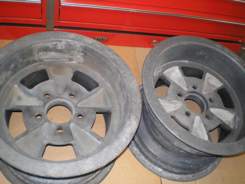 MAGNESIUM AMERICAN RACING WHEELS VINTAGE GASSER RAT ROD 15X10, US $900.00, image 2