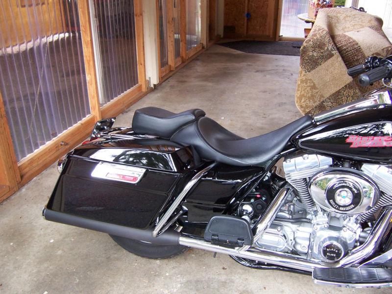 Harley davidson danny grey big seat and pillion flht &fltr